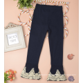 Girls Flared Hems Leggings,Wholesale Leggings For Young,Girl Lace Pants